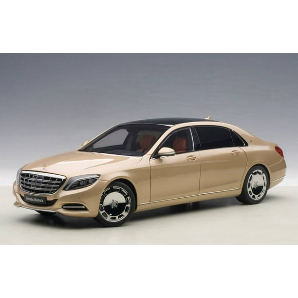 MERCEDES MAYBACH S CLASS S600 WHITE 1/18 MODEL CAR BY AUTOART 76291